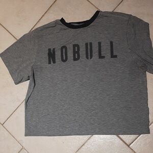 NOBULL Gray Short Sleeve Tee